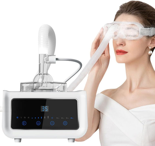 Powerful Dry Eye Relief Product, Heated Eye Care Device, Moist Heat Treatment with High Concentration Steam for Tired, Sore or Dry Eyes