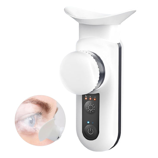 Heated USB Nano Eye Moisturizer & Soother - Portable Drops Steamer for Dry Eye, Rechargeable Electric Mist Sprayer With Warm Compress