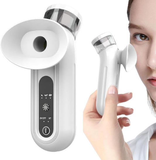 Eye Steamer for Dry Eye Upgraded Eye-Relief Steam-Therapy Heated Nano-Eye-Mist Steam Sprayer for Dry Eye-Face Rechargeable Eye-Mist Steamer for Moisturizing & Cleaning